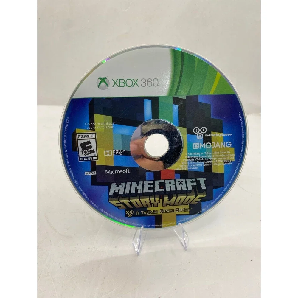 Minecraft Story Mode Xbox 360 Complete Adventure Telltale Games Disc only